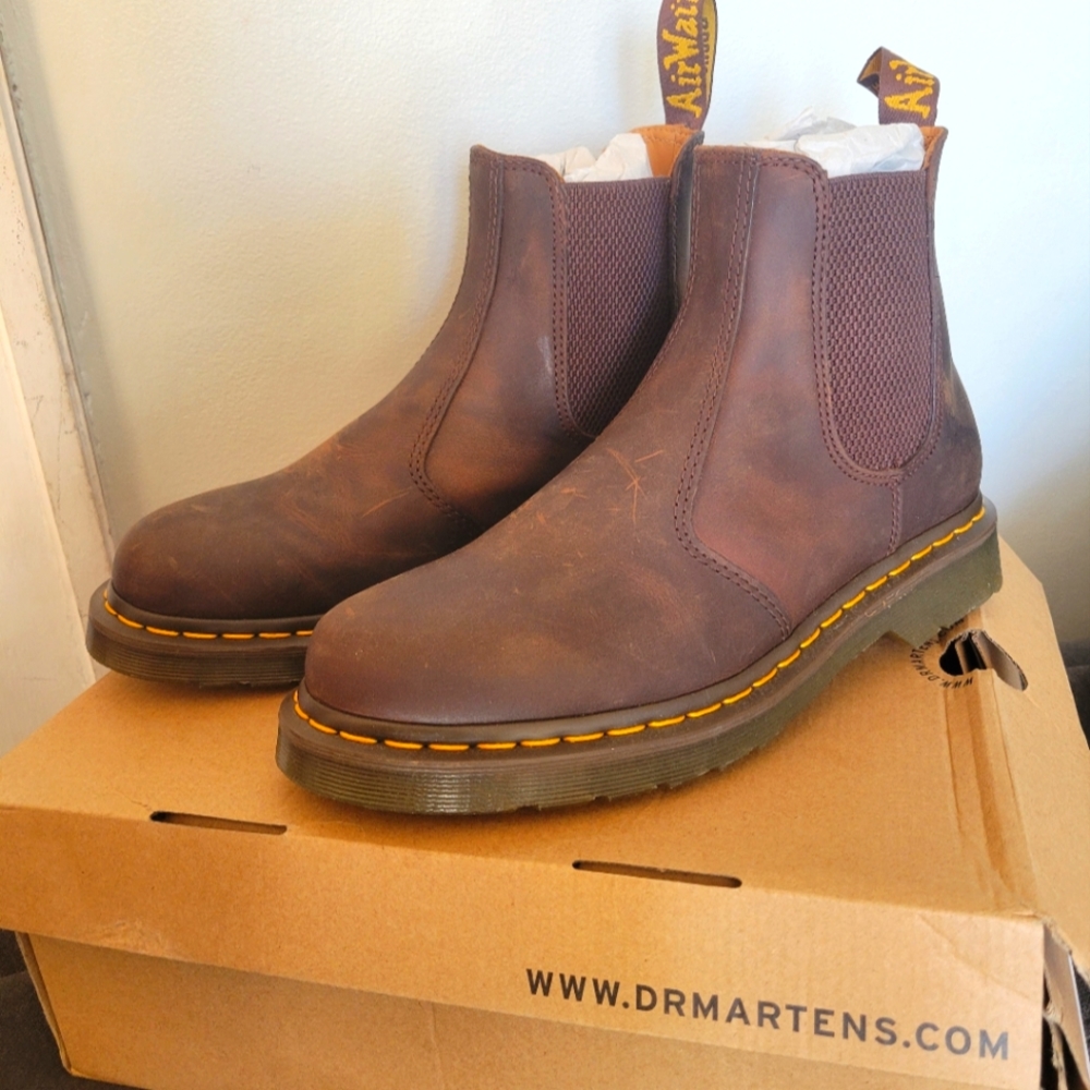 Dr. Martens Dark Brown Chelsea Boots